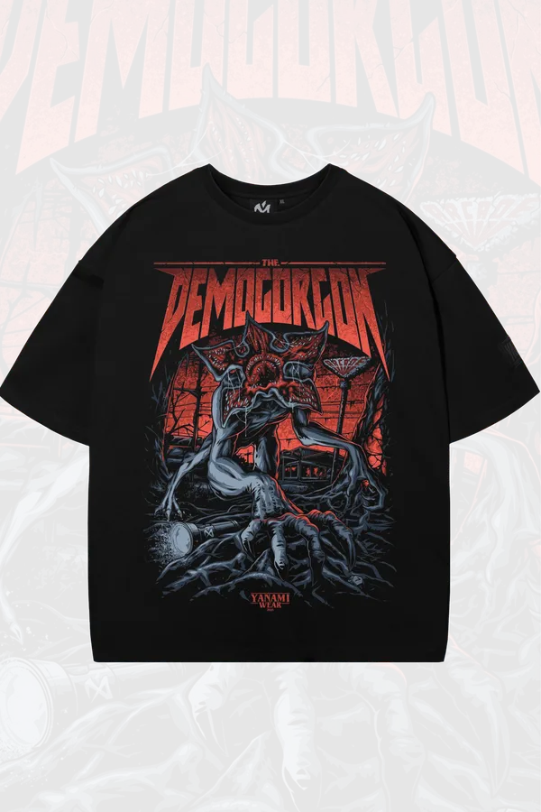 Оверсайз футболка Демогоргон